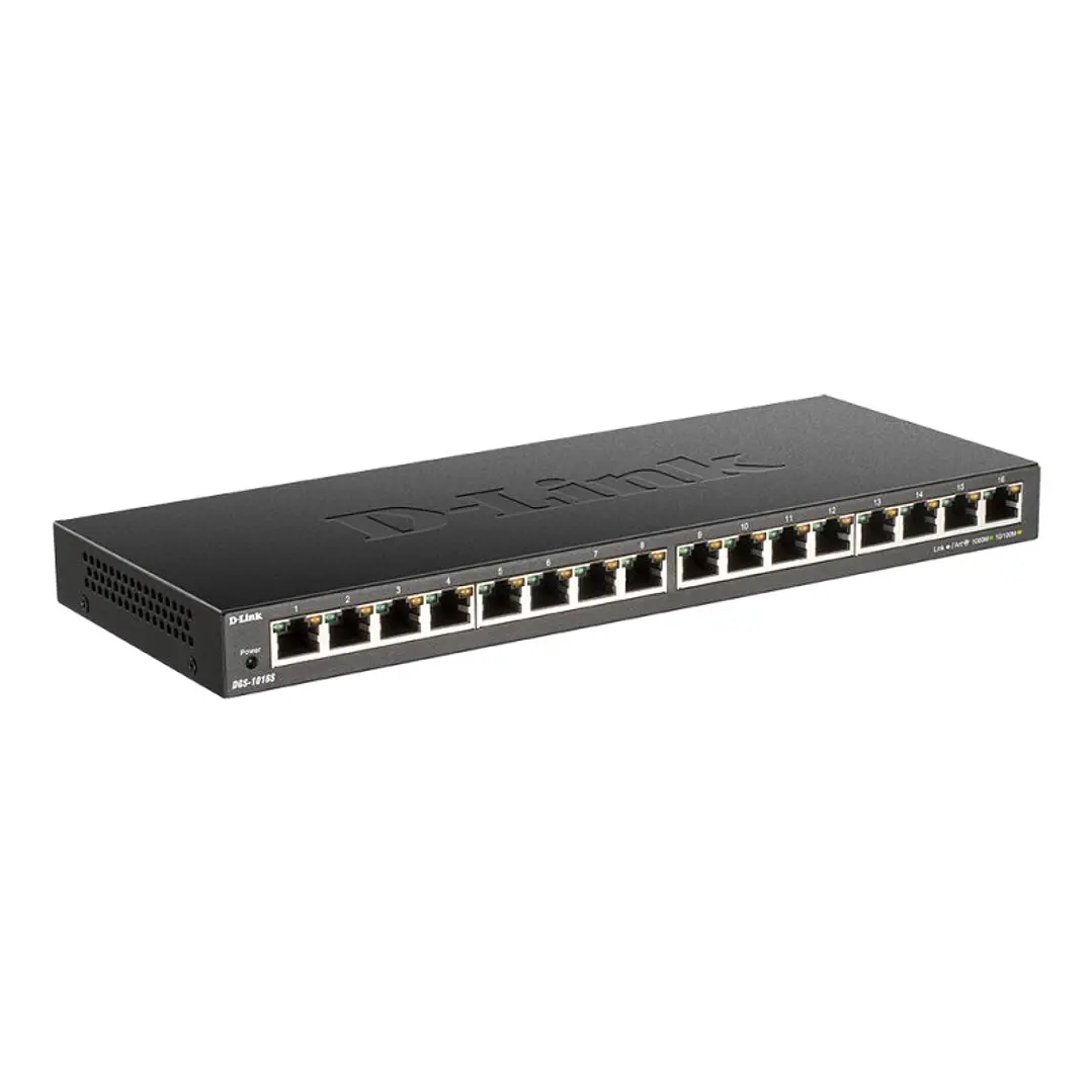 D-Link DGS-1016S/E Switch 16x10/100/1000Mbps GbE 2