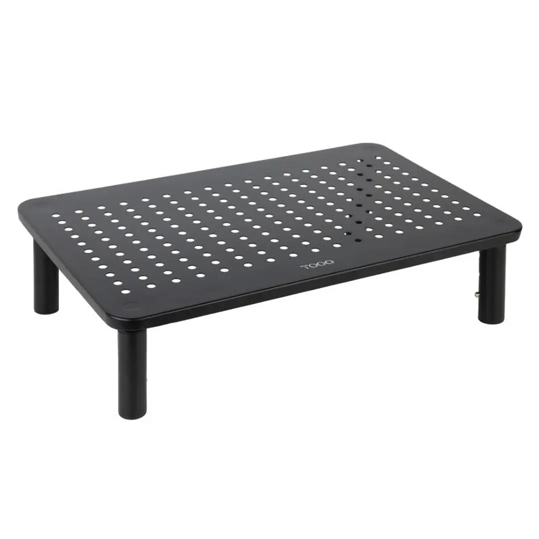 Tooq TQMR081 Soporte elevador monitores Negro 1