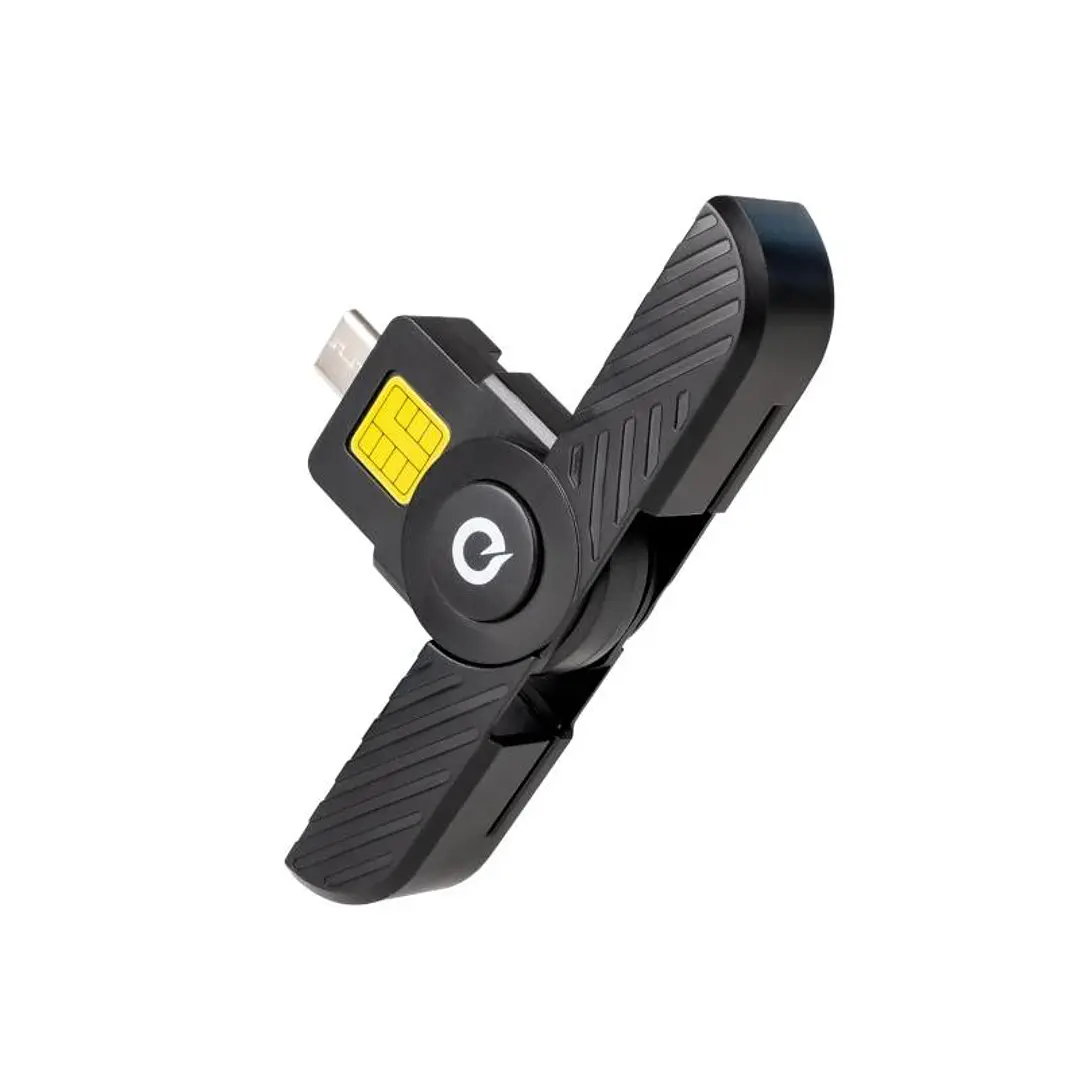 Tooq TQR-3011B Lector DNIe USB-C 2.0 Negro 2
