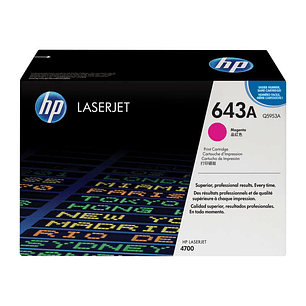 HP Q5953A Magenta Cartucho de Toner Original - 643A