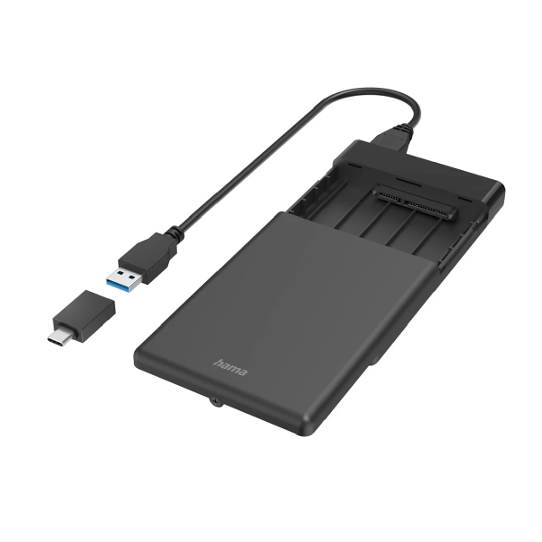 Hama Essential Carcasa Externa para Ssd y HDD de 2.5