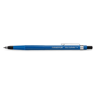 Staedtler Mars Technico 788 Portaminas 2mm HB - Afilaminas Incorporado - Clip Metalico - Color Azul