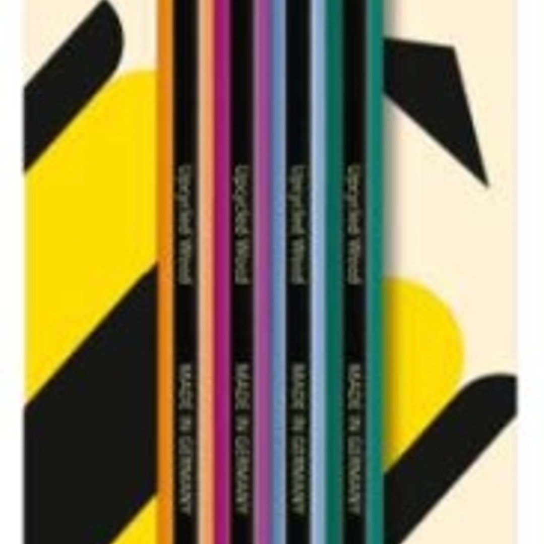 Staedtler Noris 120 Pack con 4 Lapices de Grafitito Hexagonales HB - Resistencia a la Rotura - Madera de Bosques Sostenibles - Colores del Cuerpo Surt 1