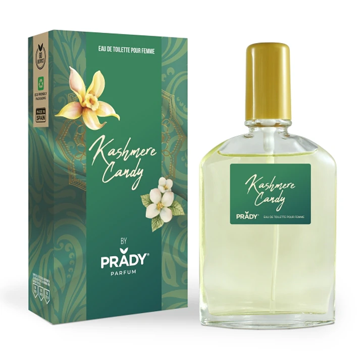 Prady Colonia de Mujer Kashmere Candy - Frasco de 90 ml - Spray Pulverizador 1