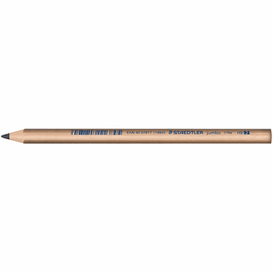 Staedtler Noris Natural 119 Jumbo Lapiz de Grafito Triangular HB 4mm - Madera Certificada FSC - Cuerpo de Color Madera Natural