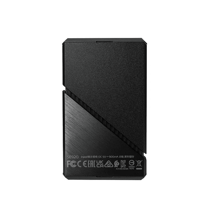 ADATA SE920 SSD Externo 1TB USB4  Negro 3