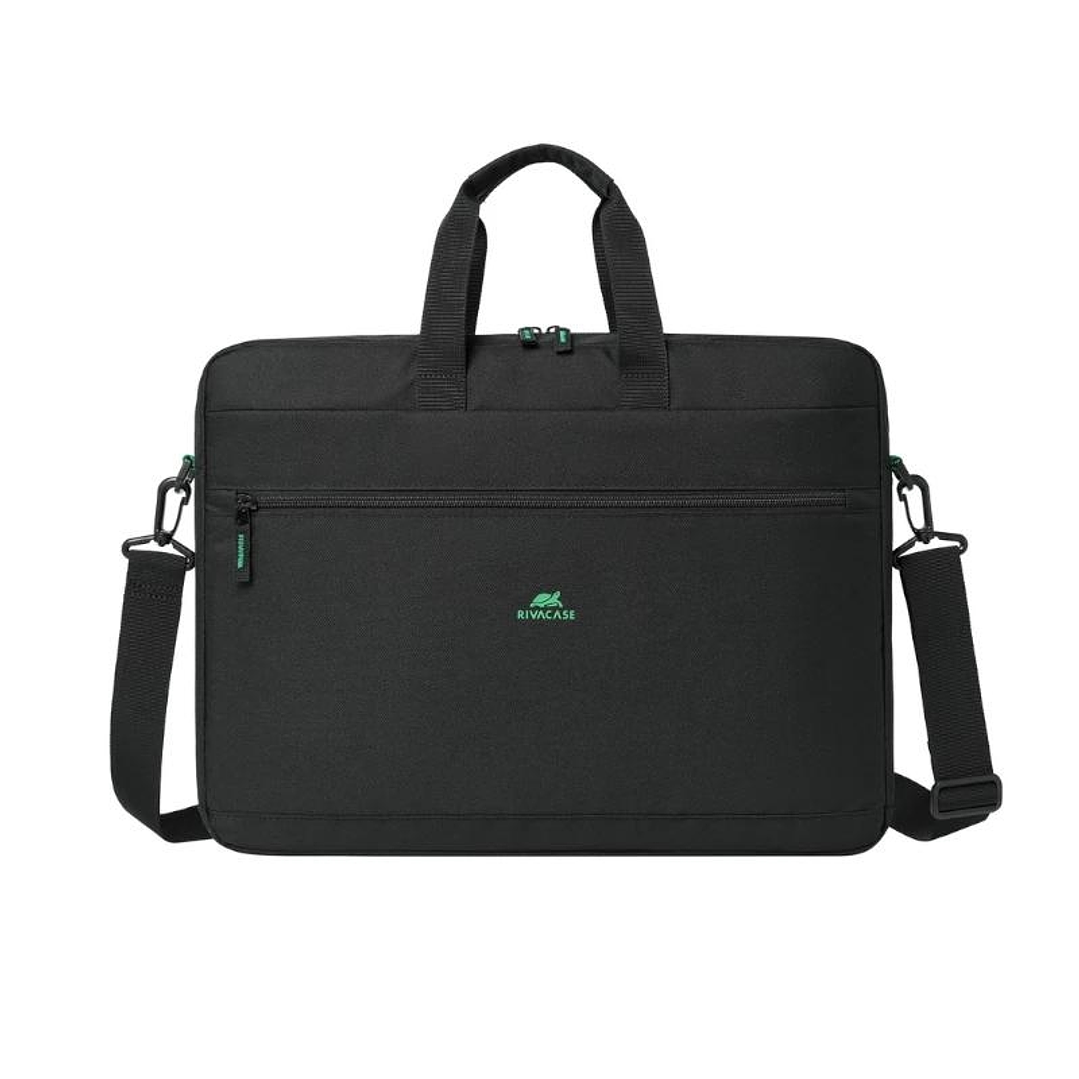 RIVACASE Maletín 5517 Eco Bag Negro 17,3