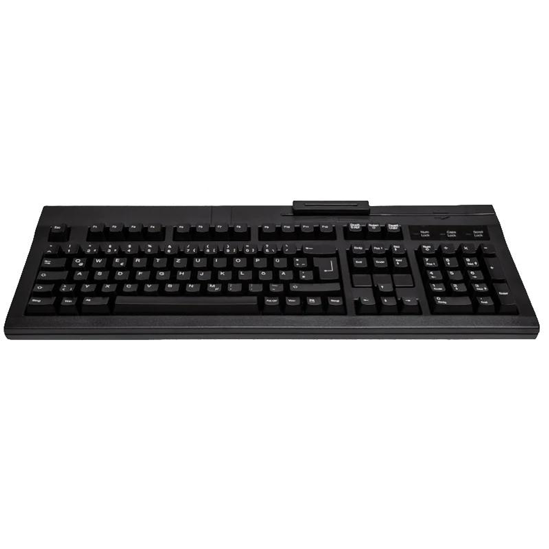 Cherry Teclado mecánico con lector chip+banda magn 1