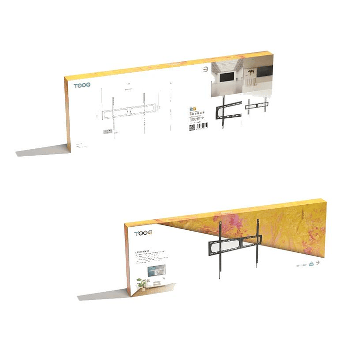 Tooq LP37140F-B Soporte Fijo Pared 37