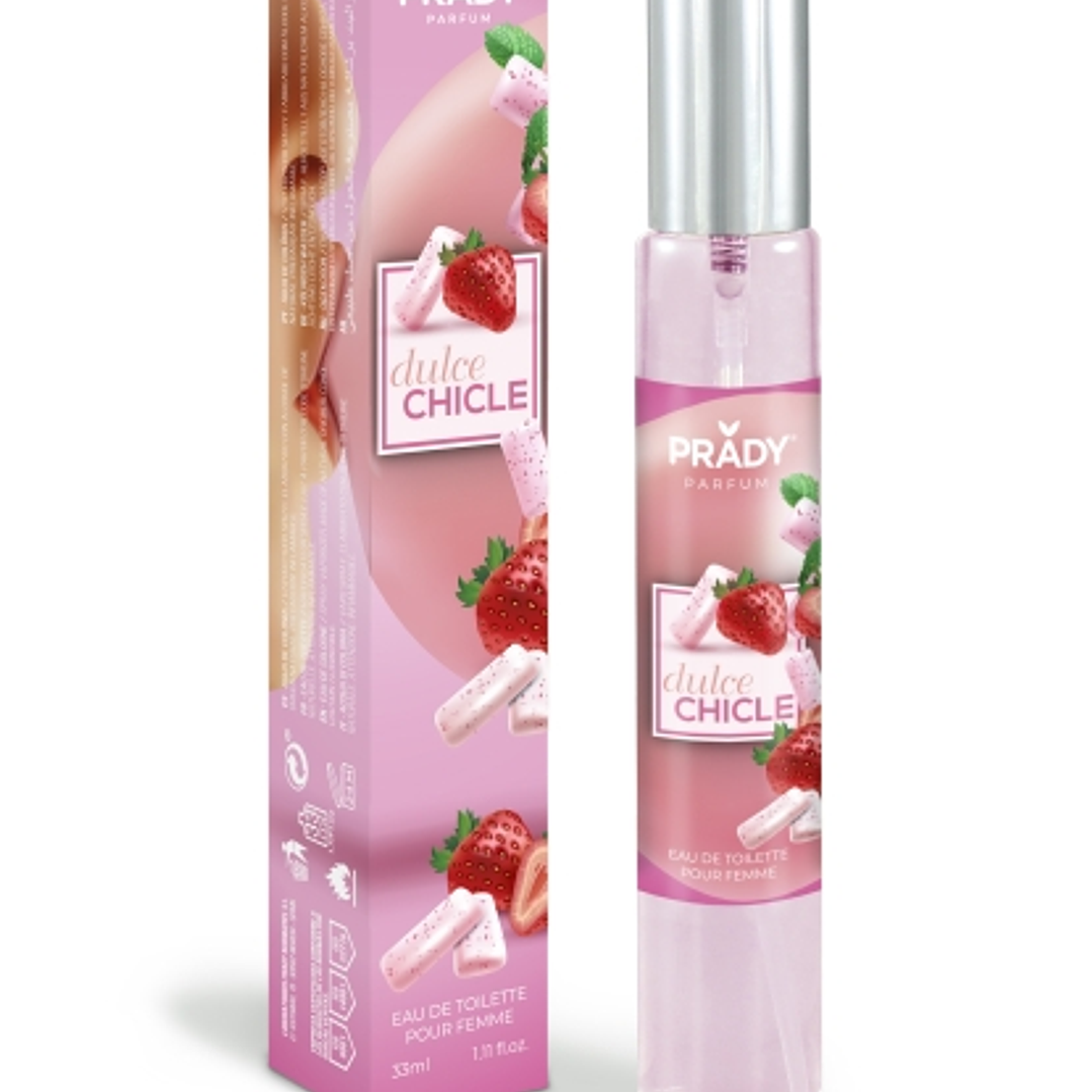 Prady Colonia Coleccion Frutales Dulce Chicle - Frasco de 33 ml - Spray Pulverizador 1