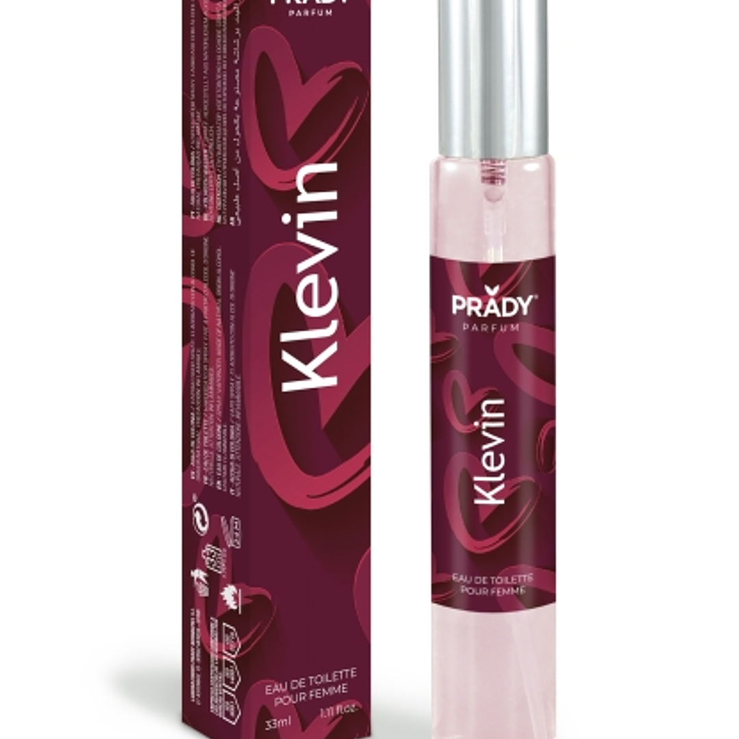 Prady Colonia de Mujer Klevin - Frasco de 33 ml - Spray Pulverizador 1