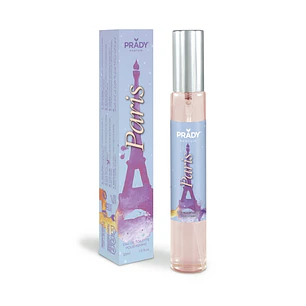 Prady Colonia de Mujer Paris - Frasco de 33 ml - Spray Pulverizador