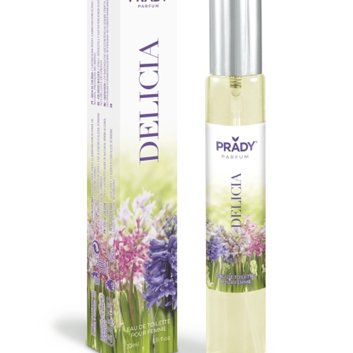 Prady Colonia de Mujer Delicia - Frasco de 33 ml - Spray Pulverizador 1