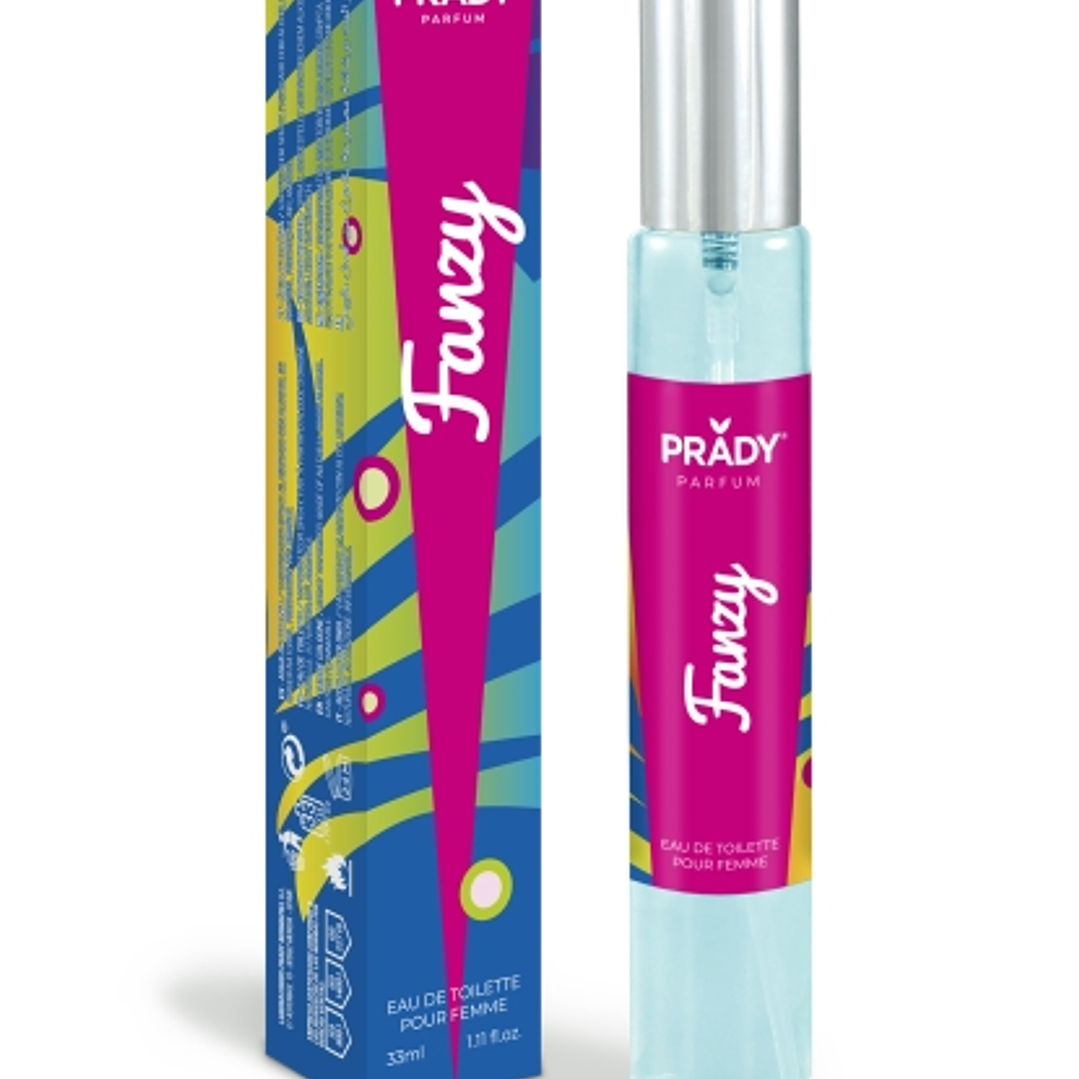 Prady Colonia de Mujer Fanzy - Frasco de 33 ml - Spray Pulverizador 1