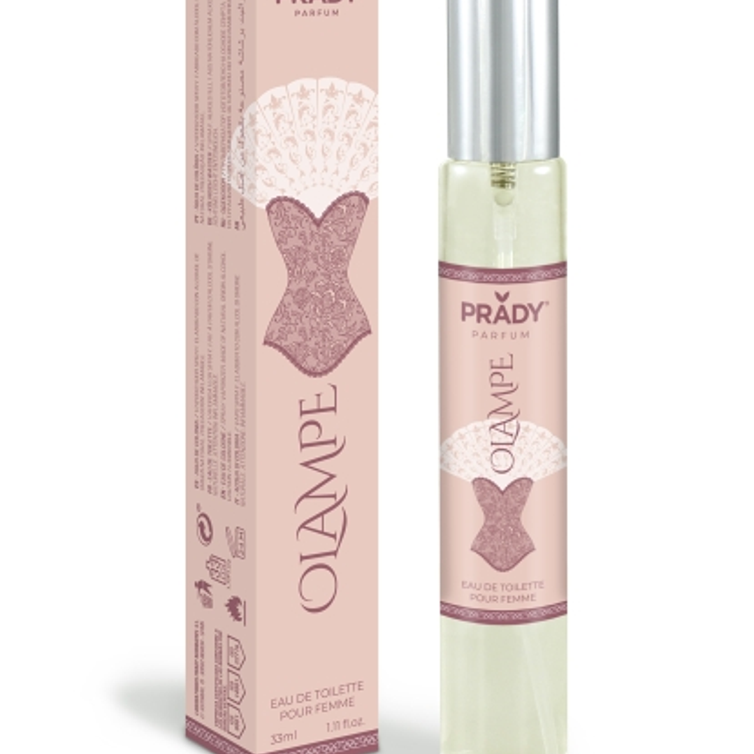 Prady Colonia de Mujer Olampe - Frasco de 33 ml - Spray Pulverizador 1