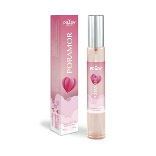 Prady Colonia de Mujer Poramor - Frasco de 33 ml - Spray Pulverizador