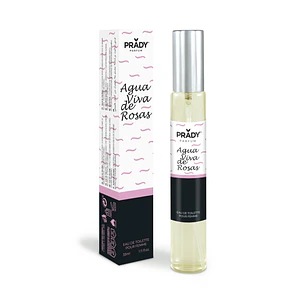 Prady Colonia de Mujer Agua Viva de Rosas - Frasco de 33 ml - Spray Pulverizador