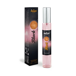 Prady Colonia de Mujer Black - Frasco de 33 ml - Spray Pulverizador