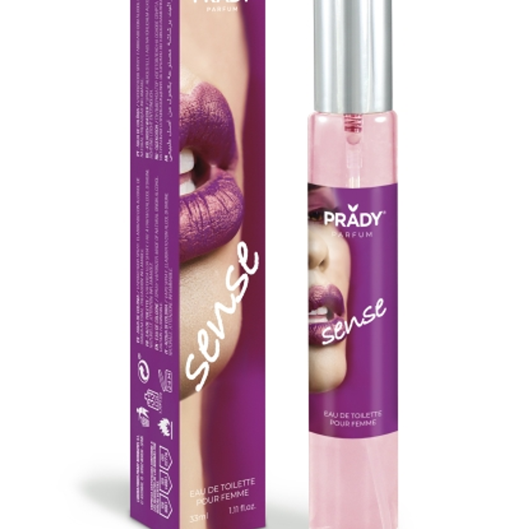 Prady Colonia de Mujer Sense - Frasco de 33 ml - Spray Pulverizador 1