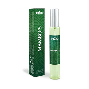 Prady Colonia de Hombre Mambo´s - Frasco de 33 ml - Spray Pulverizador