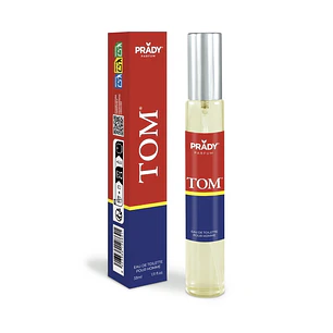 Prady Colonia de Hombre Tom - Frasco de 33 ml - Spray Pulverizador