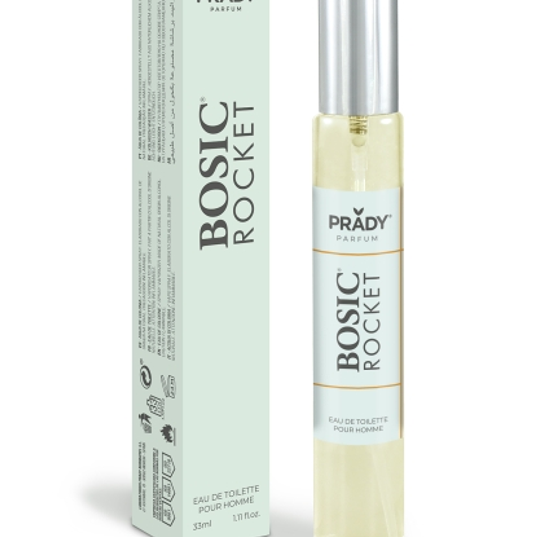 Prady Colonia de Hombre Bosic Rocket - Frasco de 33 ml - Spray Pulverizador 1