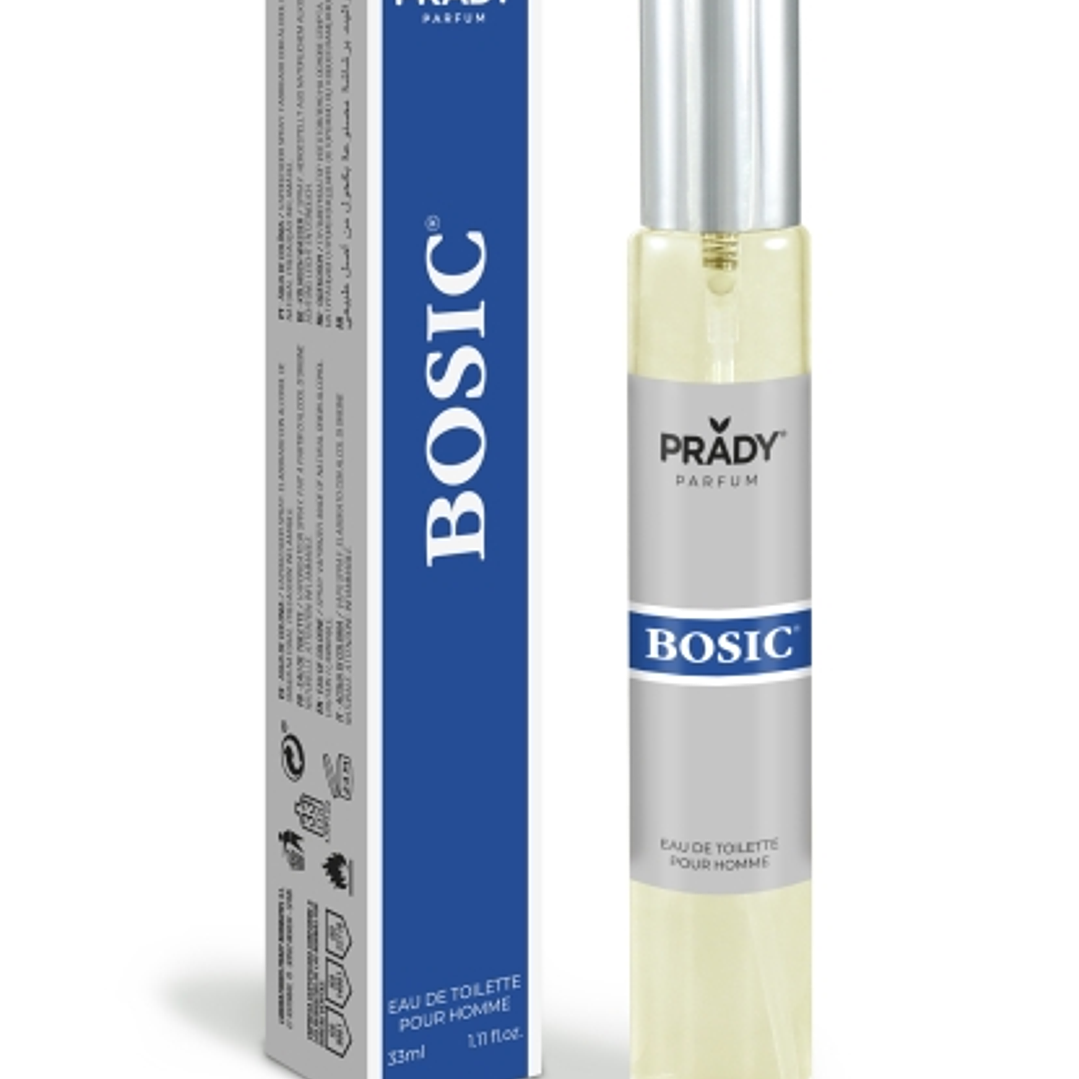 Prady Colonia de Hombre Bosic - Frasco de 33 ml - Spray Pulverizador 1