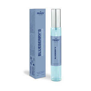 Prady Colonia de Hombre Blueberry´s - Frasco de 33 ml - Spray Pulverizador