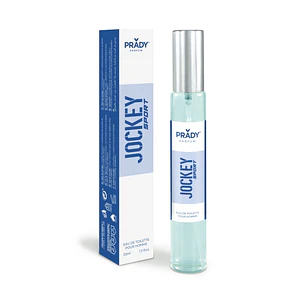 Prady Colonia de Hombre Jockey Sport Blue - Frasco de 33 ml - Spray Pulverizador