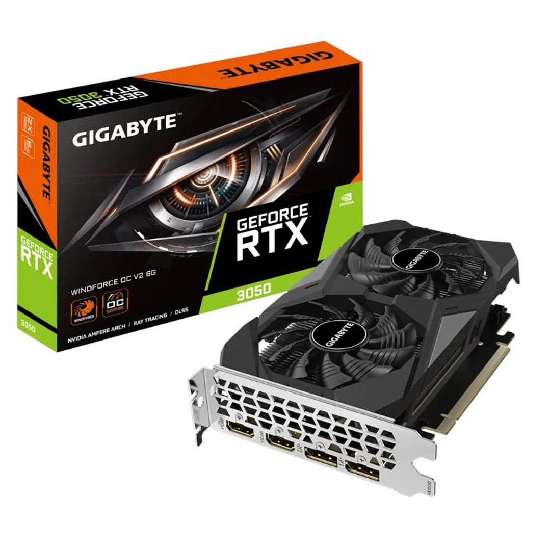 Gigabyte VGA NVIDIA RTX 3050 WF OC V2 6G DDR6 4