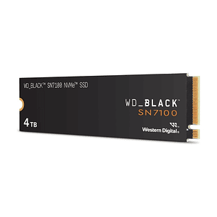 WD Black SN7100 Disco Duro Solido SSD 4TB M2 2280 PCI Express 4.0 NVMe