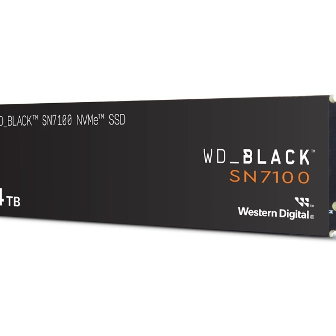 WD Black SN7100 Disco Duro Solido SSD 4TB M2 2280 PCI Express 4.0 NVMe 1