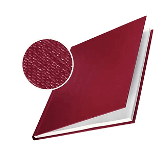 Leitz Pack de 10 Tapas Rigidas Impressbind 14mm - Capacidad de 106-140 Hojas A4 - Encuadernacion de Alta Calidad - Exterior Superficie de Lino Lacada 