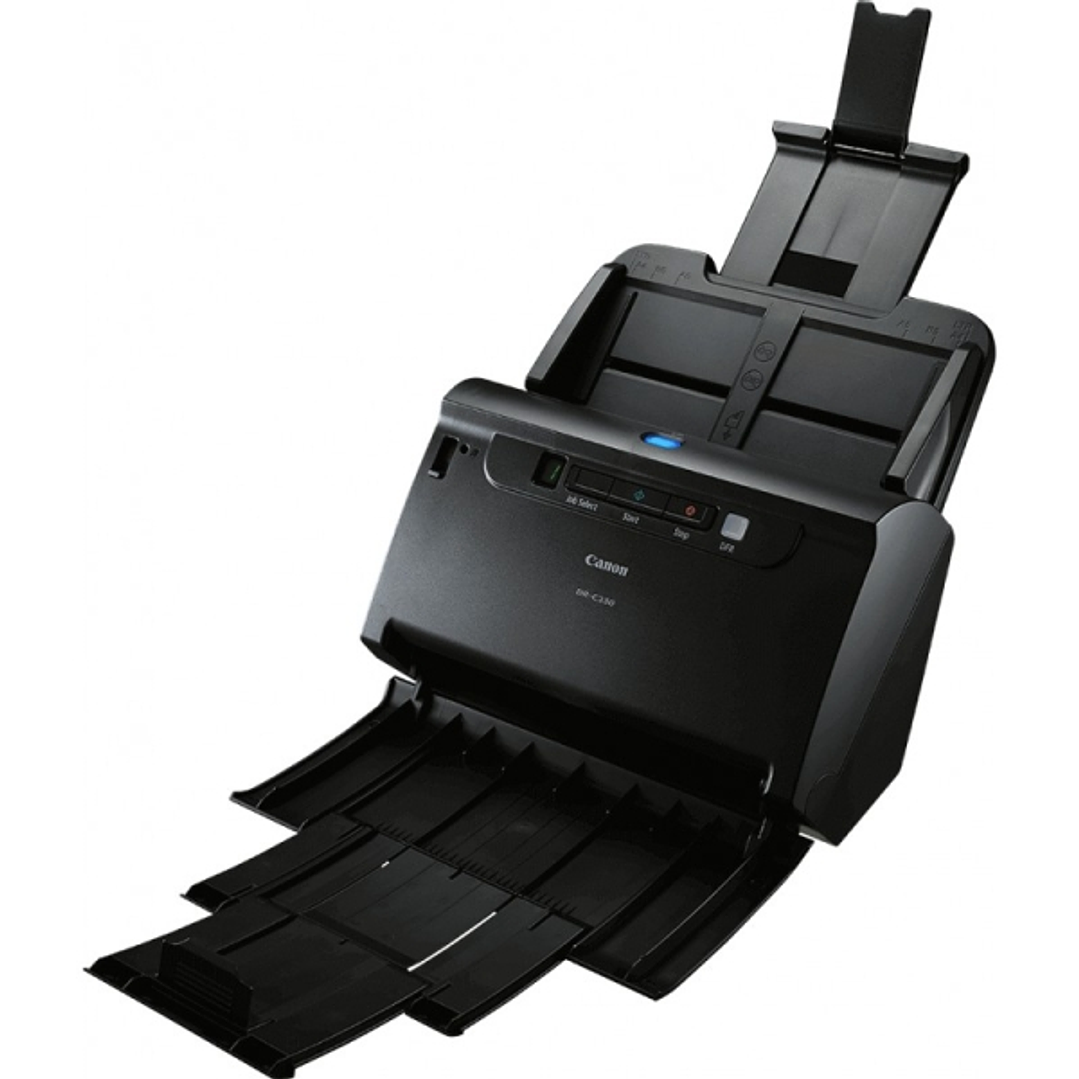 Canon imageFORMULA DR-C230 Escaner de Documentos Compacto - Resolucion 600x600DPI - Velocidad 30ppm - Color Negro 1