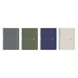 Oxford Cuaderno de Espiral - Formato B5 - 96 Hojas Punteadas - Tapa Extradura - Colores Surtidos