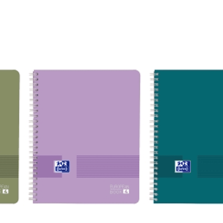 Oxford Live and Go Cuaderno de Espiral - Formato A4+ - 120 Hojas - Rayado Horizontal 1 Linea - Tapa de Plastico - Digitalizacion de Textos con App - C 1