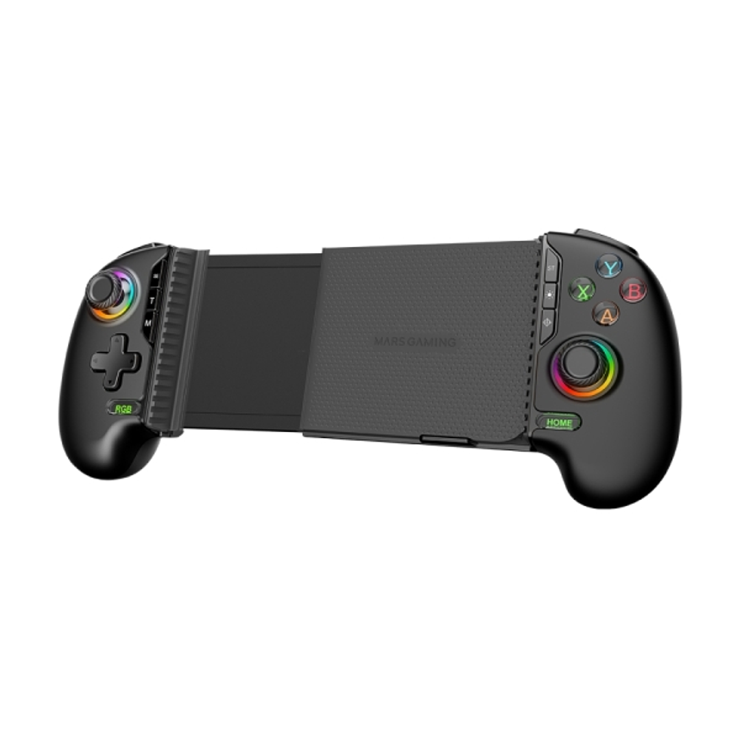 Mars Gaming MGPXPRO Gamepad Multiplataforma - Bluetooth - Autonomia hasta 10h - Vibracion Dual - Bateria 1000mAh - Cable USB-C de 1m - Smartphones has 1