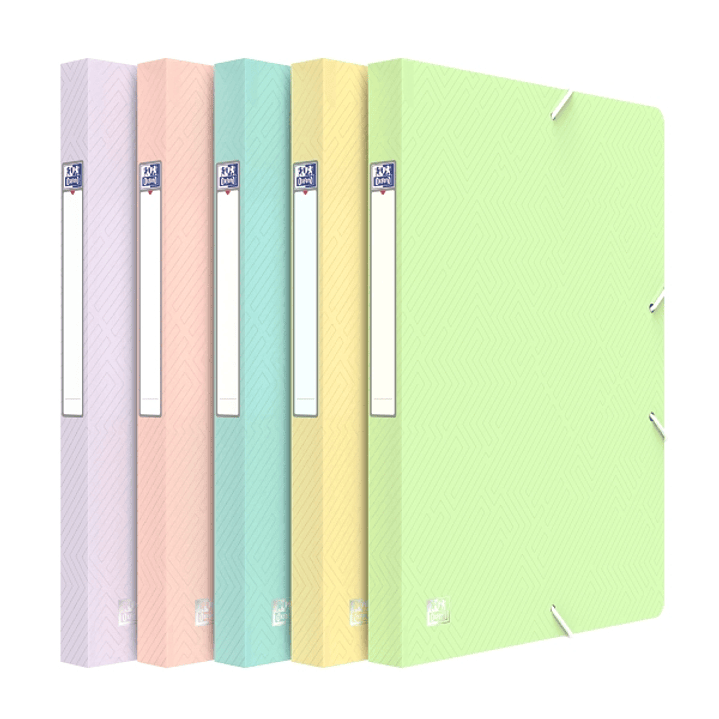 Oxford Urban Carpeta para Proyectos - Formato A4+ - Lomo de 25mm - Etiqueta Adhesiva - Capacidad hasta 200 Hojas - Cubierta de Polipropileno - Colores 1