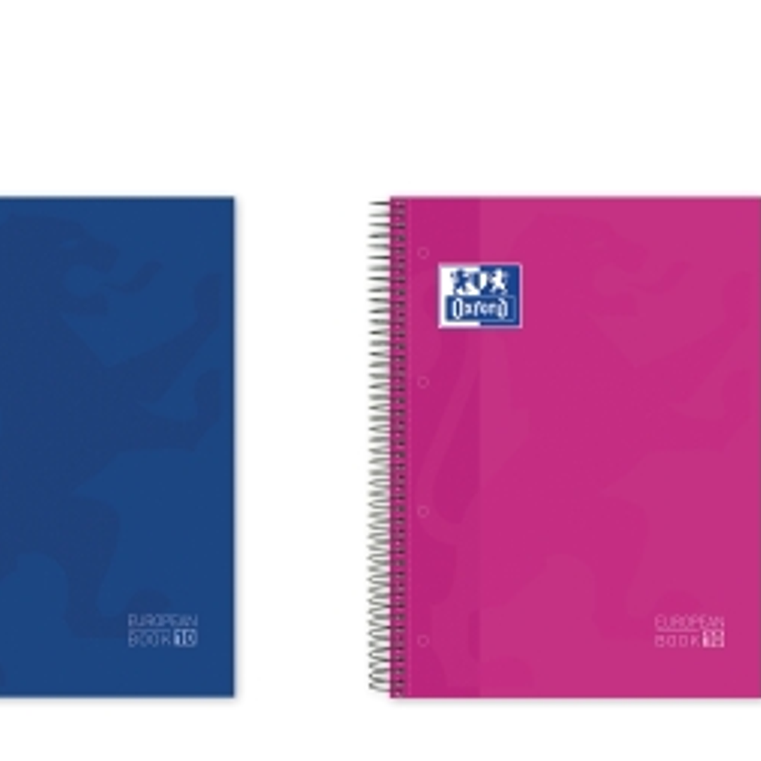 Oxford Cuaderno de Espiral - Formato A4+ - 200 Hojas - Rayado Horizontal 1 Linea - Tapa Extradura - Anti Traspaso de Tinta - Digitalizacion de Textos  1