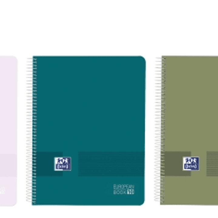 Oxford Live and Go Cuaderno de Espiral - Formato A4+ - 200 Hojas - Cuadricula 5x5mm - Tapa de Plastico - Anti Traspaso de Tinta - Digitalizacion de Te 1