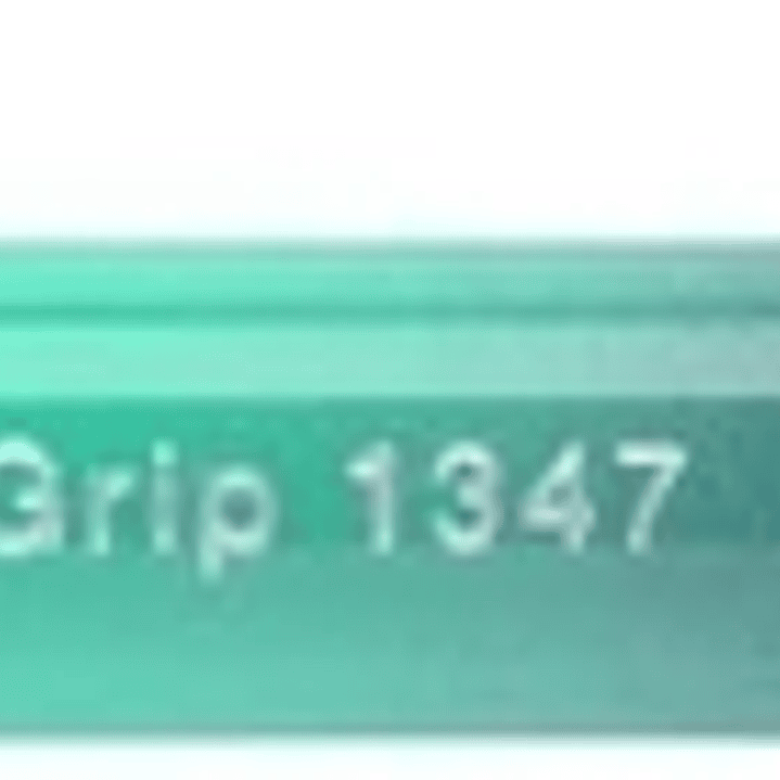 Faber-Castell Grip 1347 Flow Edition Buzzing Blue Portaminas 0.7mm - Atractivo Diseño - Grip de Agarre - Goma de Borrar - Color Azul/Turquesa Degradad 1