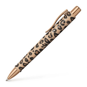 Faber-Castell Poly Ball Leo Edition 2026 Boligrafo Retractil XB - Forma Triangular Ergonomica - Suave al Tacto - Diseño Natural Instinct