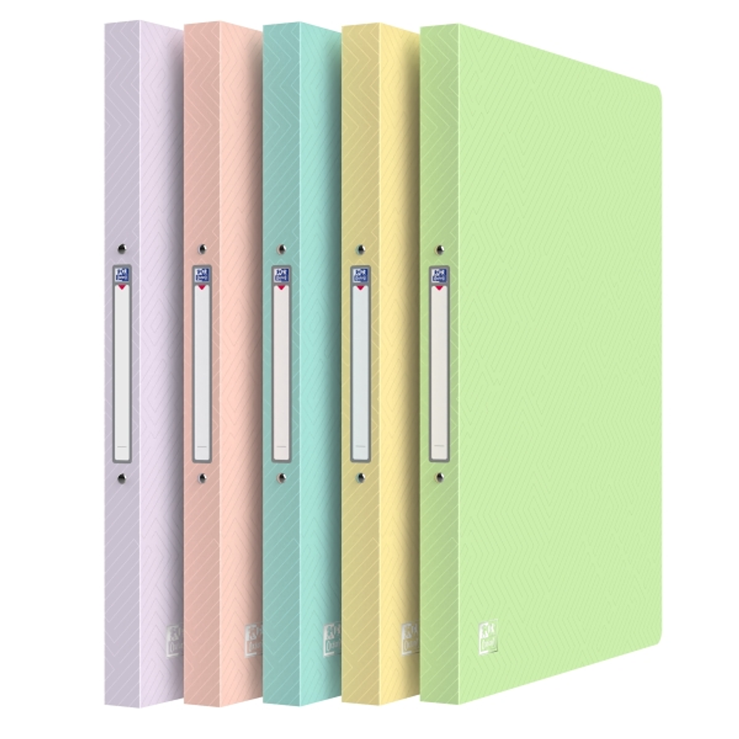 Oxford Urban Carpeta de 2 Anillas - Formato A4 - Lomo de 20mm - Capacidad hasta 100 Hojas - Colores Surtidos 1