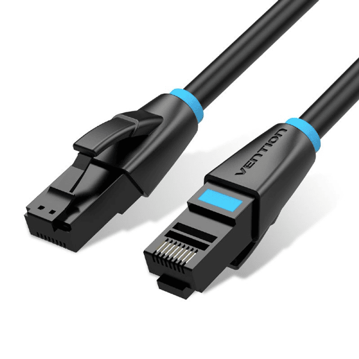 Vention Cable de Red - Cat.6 UTP - Longitud 20m - Velocidad hasta 1Gbps - 26AWG - Cubierta de PVC - Color Negro 1