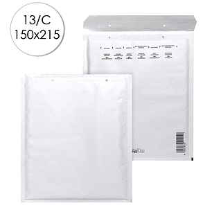 Bong Peel and Seal Sobres Acolchados - Proteccion contra Golpes - Resistente a la Humedad - 150x215mm - Color Blanco