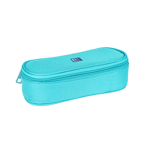 Oxford Kangoo Kids Estuche Cofre - Goma Elastica para Cuadernos - Poliester - 23x5x11cm - Colores Surtidos