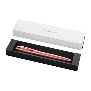 Pelikan Jazz Noble Pluma Estilografica - Punta M - Cuerpo Satinado con Detalles Cromados - Mecanismo de Cartucho Universal - Estuche de Regalo - Color