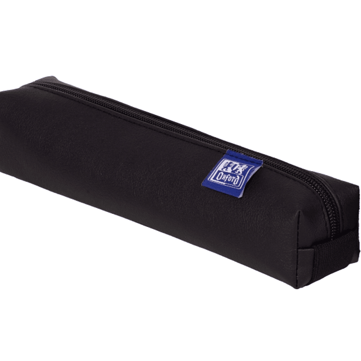 Oxford and You Estuche Cuadrado Compacto - Goma Elastica para Cuadernos - Color Negro 1