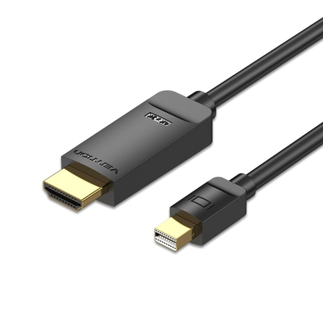 Vention Cable Conversor HDMI Macho a Mini Displayport Macho - Resolucion 4K - ARC - Longitud 3m - Conectores Chapados en Oro - Revestimiento en PVC -  1