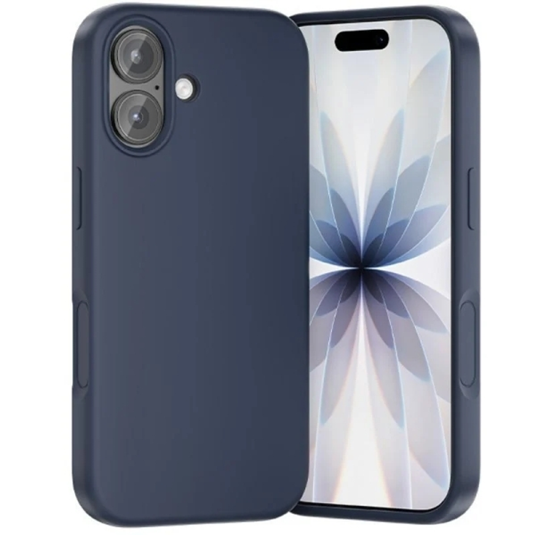 Vention Funda de Silicona para Iphone 17 - Anillo Magnetico MagSafe - Compatible con Carga Inalambrica - Color Azul 1